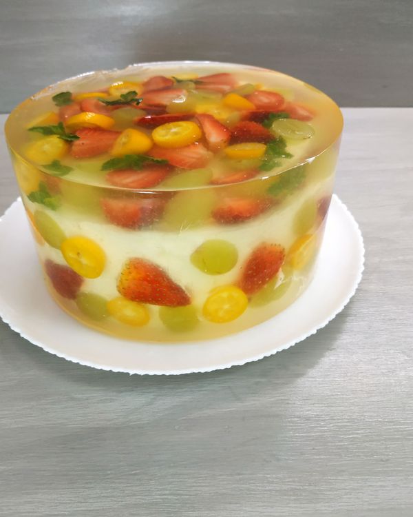Желейный муссовый торт с фруктами - LoveCooking.ru