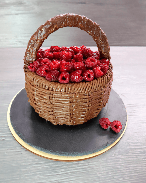 Нежный торт с малиной Малиновое лукошко - LoveCooking.ru