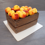 Творожный пирог с яблоками на хрустящем тесте