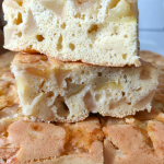 Творожное печенье с яблоками и лимоном