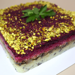 Муссовые пирожные «Фисташка-Гранат»